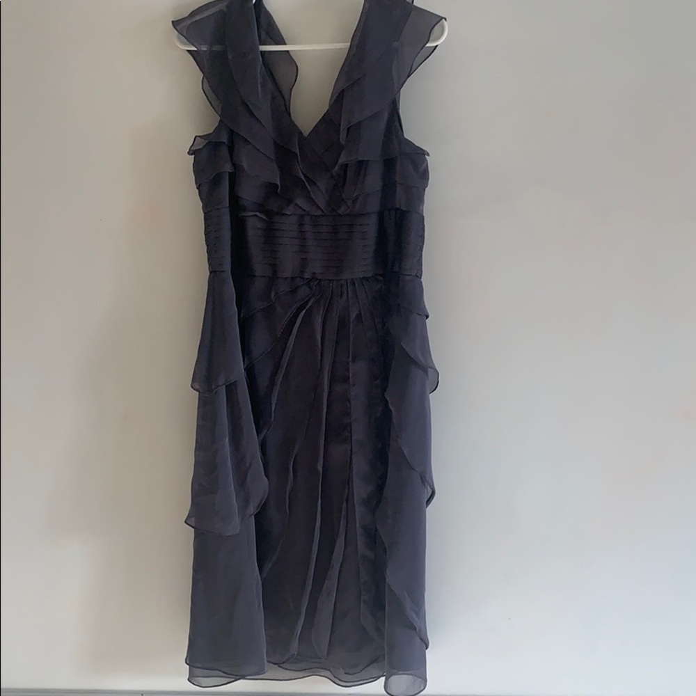 Fancy gray party dress